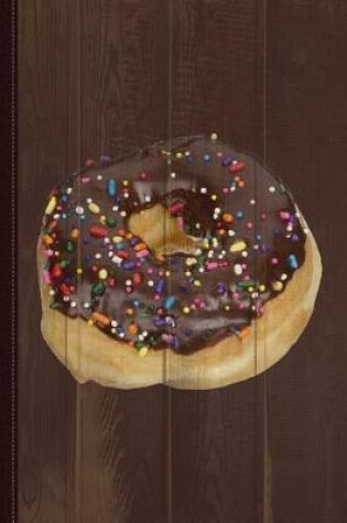 Cover of Chocolate Donut Sprinkles Journal Notebook