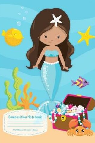 Cover of Mermaid Treasures Composition Notebook