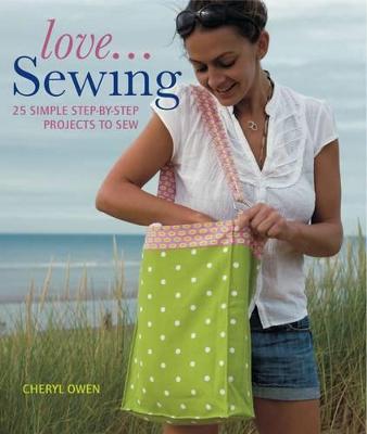 Book cover for Love...Sewing