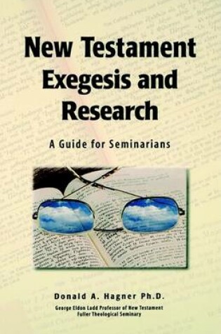 Cover of New Testament Exegesis and Research