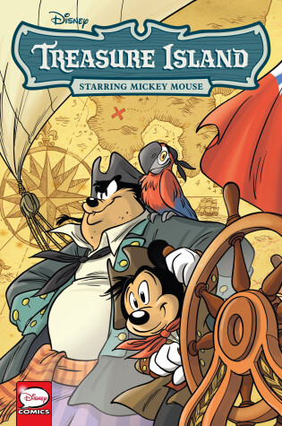 Cover of Disney Treasure Island, starring Mickey Mouse (Graphic Novel)