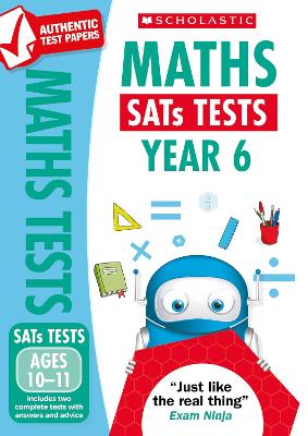 Cover of Maths Test - Year 6