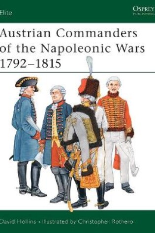 Cover of Austrian Commanders of the Napoleonic Wars 1792-1815