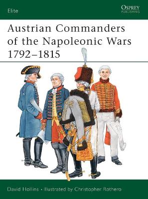 Book cover for Austrian Commanders of the Napoleonic Wars 1792-1815