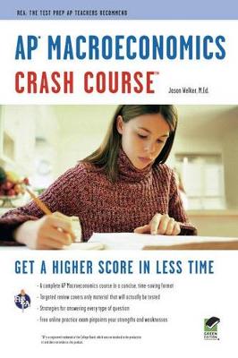 Cover of Ap(r) Macroeconomics Crash Course Book + Online