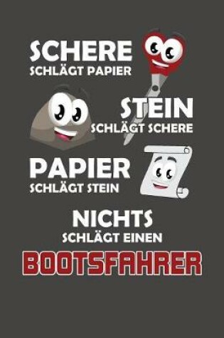 Cover of Schere Schlagt Papier - Stein schlagt Schere - Papier schlagt Stein - Nichts schlagt einen Bootsfahrer