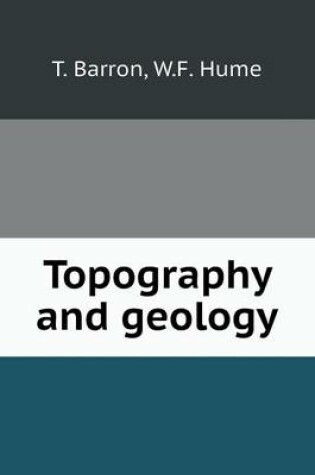 Cover of Topography and geology