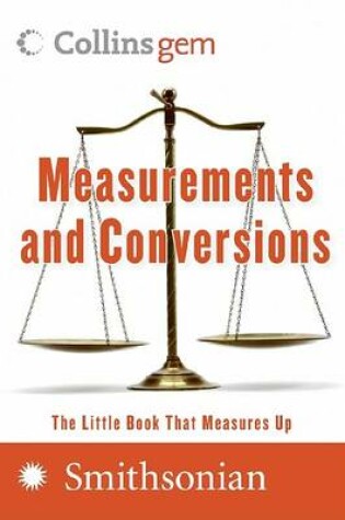 Cover of Measurements and Conversions (Collins Gem)