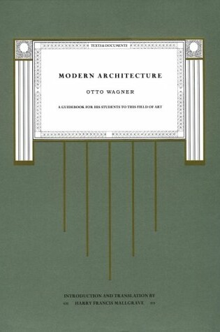 Cover of Modern Architecture