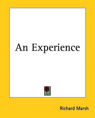 Book cover for An Experience