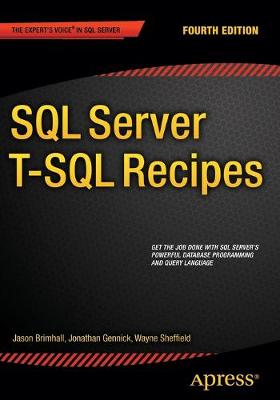 Book cover for SQL Server T-SQL Recipes