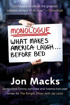 Book cover for Monologue