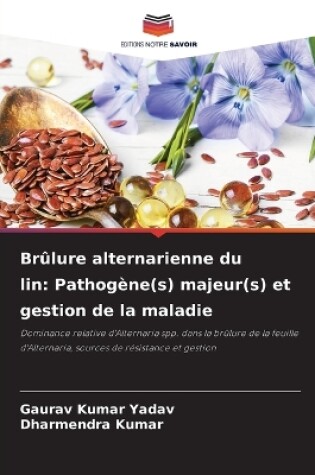 Cover of Brûlure alternarienne du lin