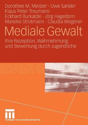 Book cover for Mediale Gewalt