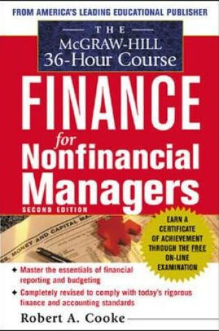 Cover of The McGraw-Hill 36-Hour Course In Finance for Non-Financial Managers, Second Edition