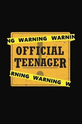 Cover of Warning Official Teenager