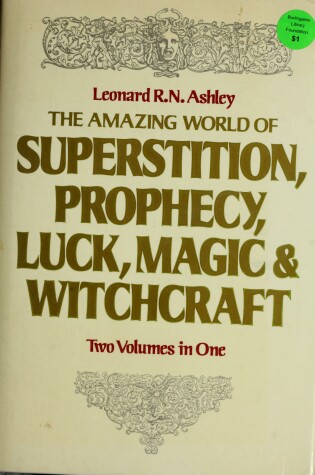 Cover of Amazing World of Superstition