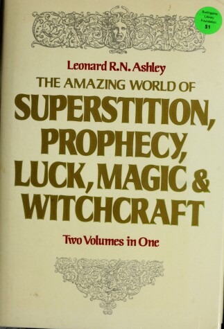 Book cover for Amazing World of Superstition