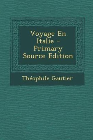 Cover of Voyage En Italie