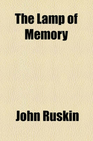 Cover of The Lamp of Memory