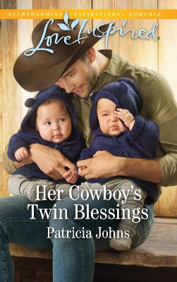 Cover of Her Cowboy's Twin Blessings