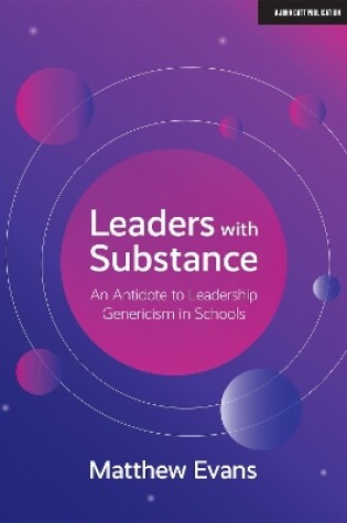 Cover of Leaders With Substance