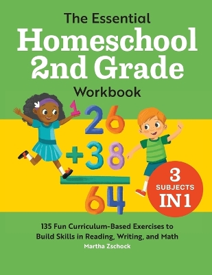 Book cover for The Essential Homeschool 2nd Grade Workbook