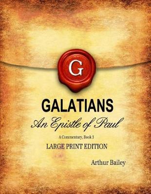 Book cover for Galatians (Large Print)