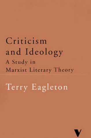 Cover of Criticism and Ideology