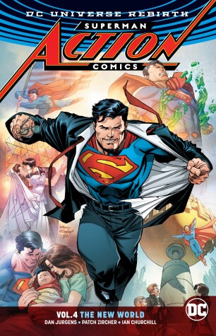 Book cover for Superman: Action Comics Volume 4