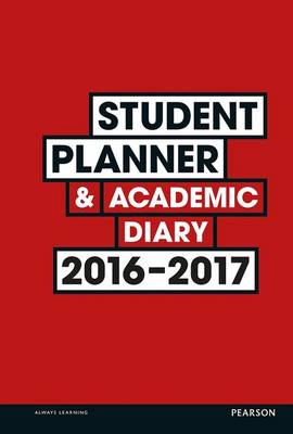 Book cover for Student Planner and Academic Diary 2016-2017