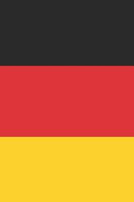 Book cover for Germany Flag Notebook - German Flag Book - Germany Travel Journal