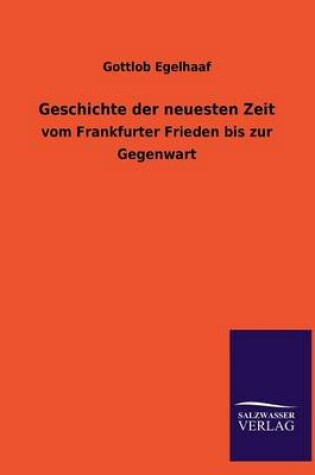 Cover of Geschichte Der Neuesten Zeit