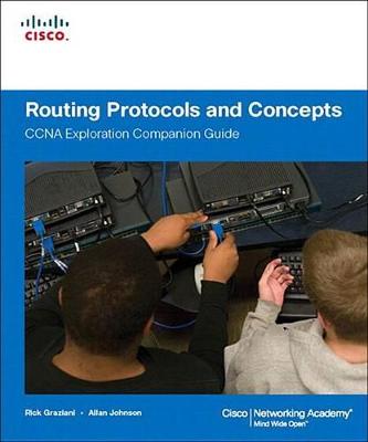 Book cover for Routing Protocols and Concepts, CCNA Exploration Companion Guide