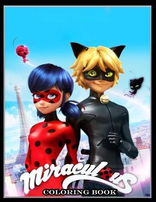 Book cover for Miraculous Coloring Book