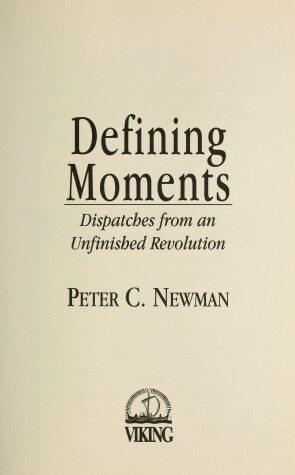 Book cover for Defining Moments