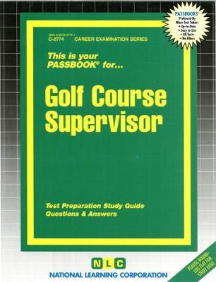 Book cover for Golf Course Supervisor