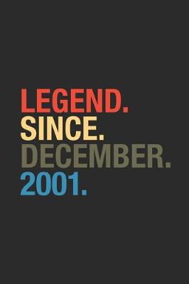 Book cover for Legend Since December 2001
