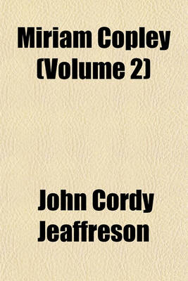 Book cover for Miriam Copley (Volume 2)