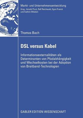 Book cover for DSL versus Kabel