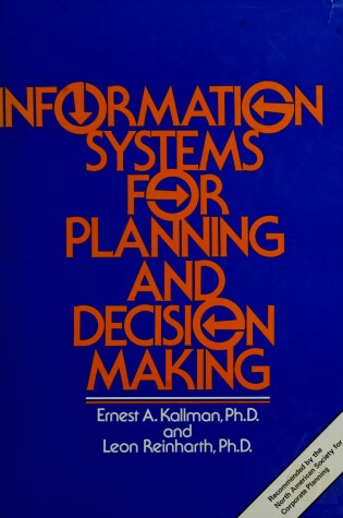 Cover of Information Systems for Planning and Decision Making