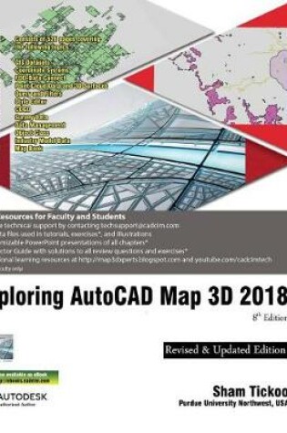 Cover of Exploring AutoCAD Map 3D 2018