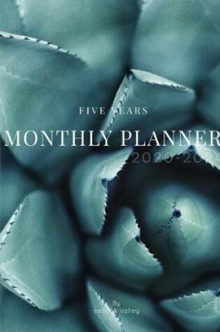 Cover of Five Years Monthly Planner 2020-2024