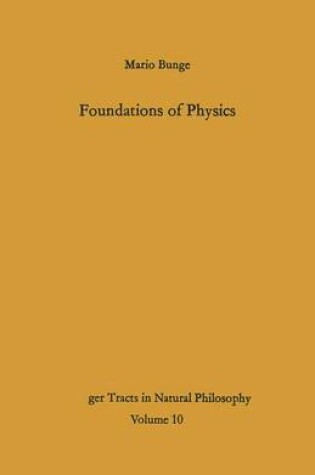 Cover of Foundations of Physics