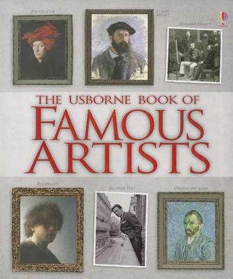 Book cover for The Usborne Bk of Famous Artists