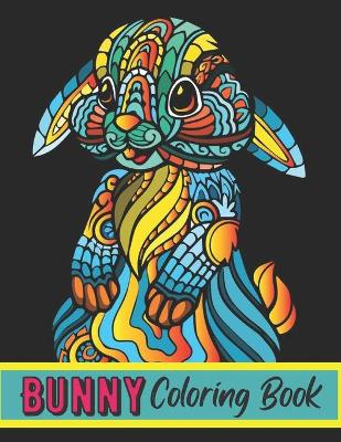 Book cover for Bunny Coloring Book