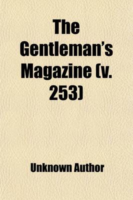 Book cover for The Gentleman's Magazine (Volume 253)