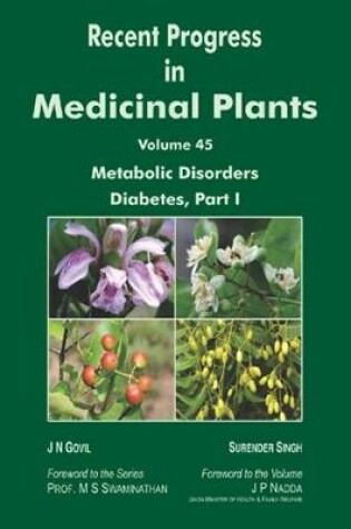 Cover of Recent Progress in Medicinal Plants (Metabolic Disorders Diabetes, Part-1)