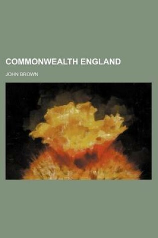 Cover of Commonwealth England