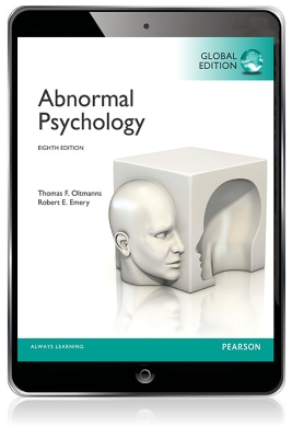 Book cover for Abnormal Psychology, Global Edition